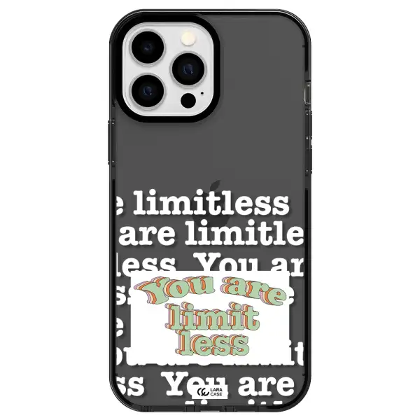 Limitless Apple iPhone 13 Pro Max impact Smoke Black Case
