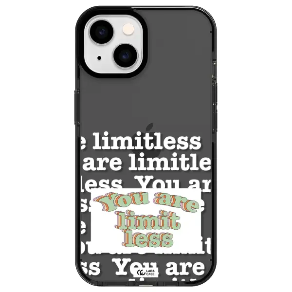 Limitless Apple iPhone 14 impact Smoke Black Case
