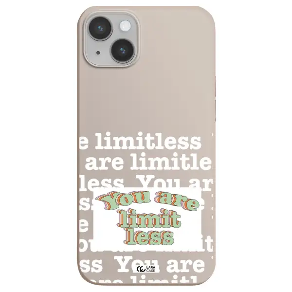 Limitless Apple iPhone 14 plus Silicone Stone Case