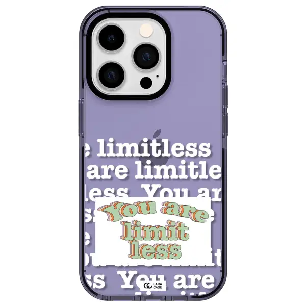 Limitless Apple iPhone 14 pro impact Lilac Case