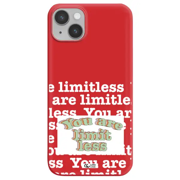Limitless Apple iPhone 14 Silicone Imperial Red Case