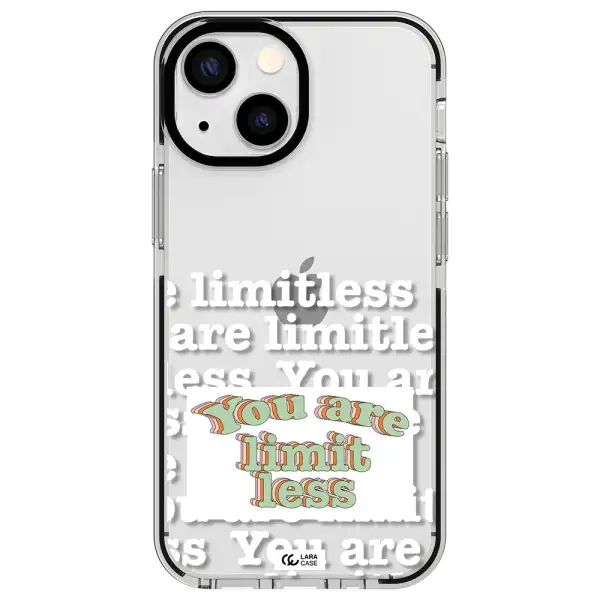 Limitless Apple iPhone 15 impact black border Case