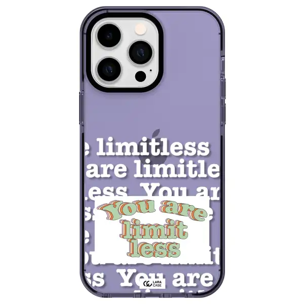 Limitless Apple iPhone 15 Pro impact Lilac Case