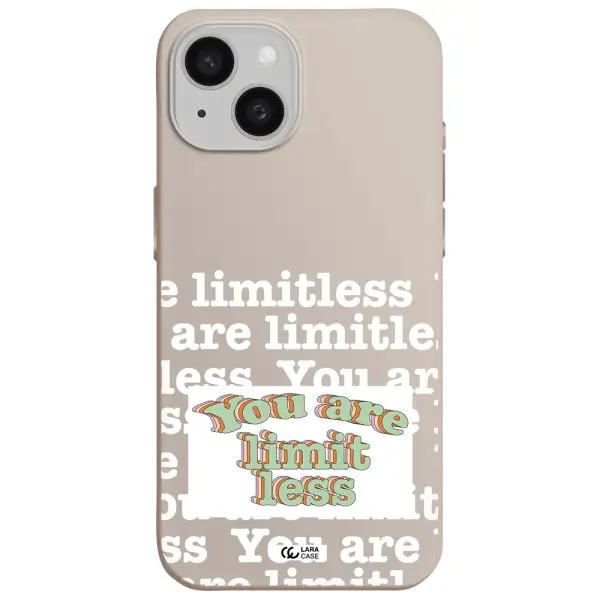 Limitless Apple iPhone 15 Silicone Stone Case