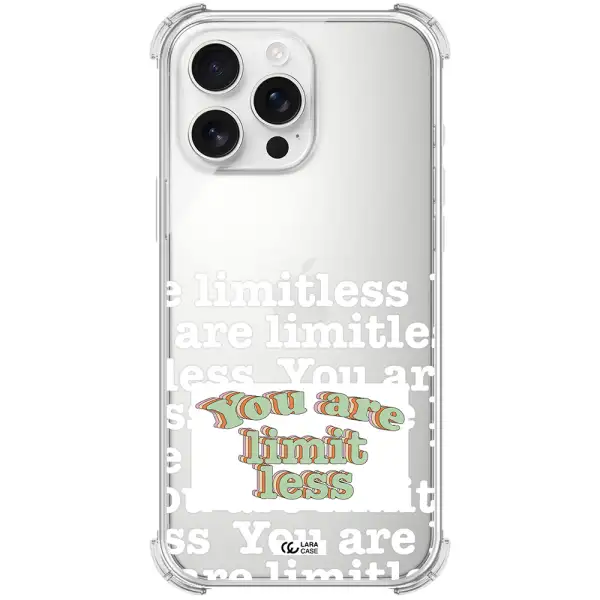Limitless Apple Iphone 16 Pro Max Clear Pc Case
