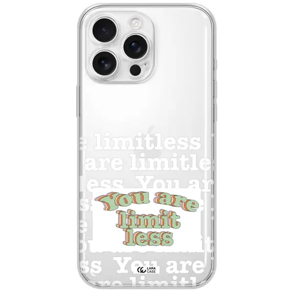 Limitless Apple Iphone 16 Pro Max Clear Tpu Case