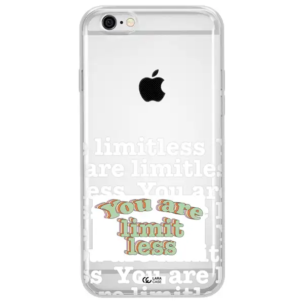 Limitless Apple iPhone 6 plus Clear TPU Case