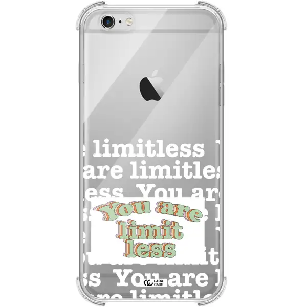 Limitless Apple iPhone 6 s plus Clear PC Case