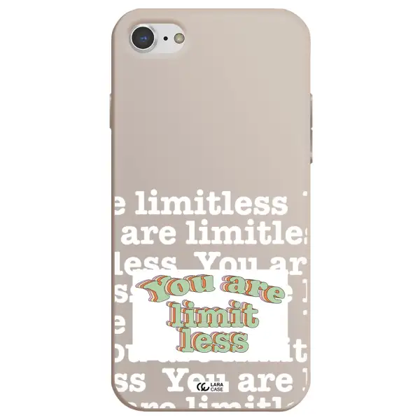 Limitless Apple iPhone 7 Silicone Stone Case