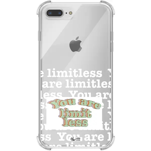 Limitless Apple iPhone 8 plus Clear PC Case