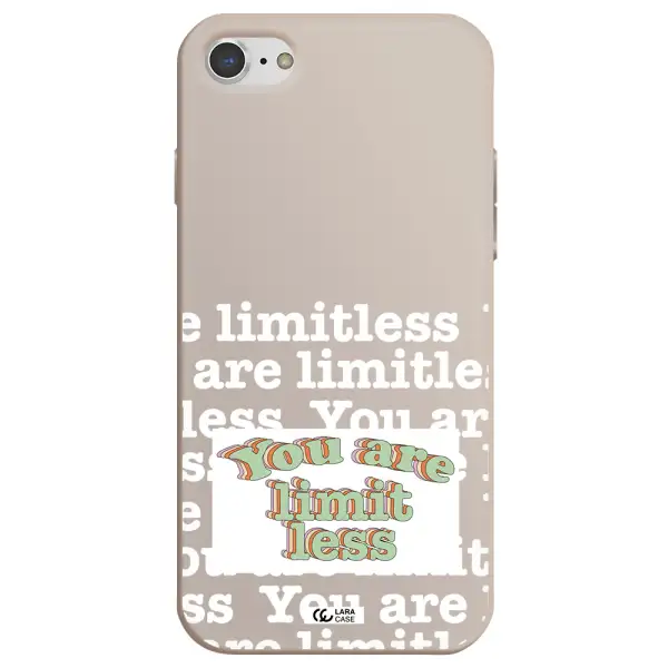 Limitless Apple iPhone 8 Silicone Stone Case