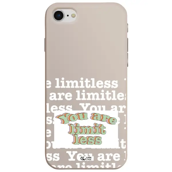 Limitless Apple iPhone se 2020 Silicone Stone Case