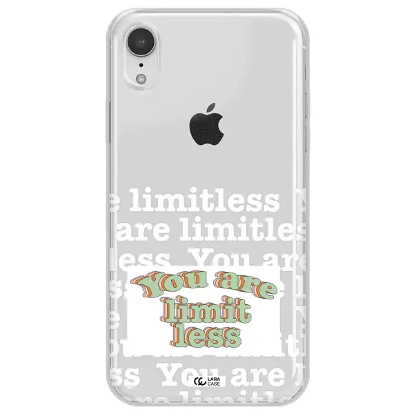 Limitless Apple iPhone XR Clear TPU Case