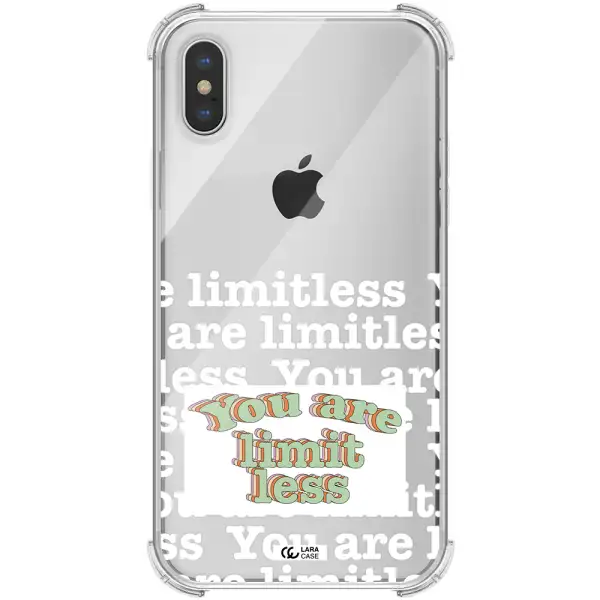 Limitless Apple iPhone XS max Clear PC Case