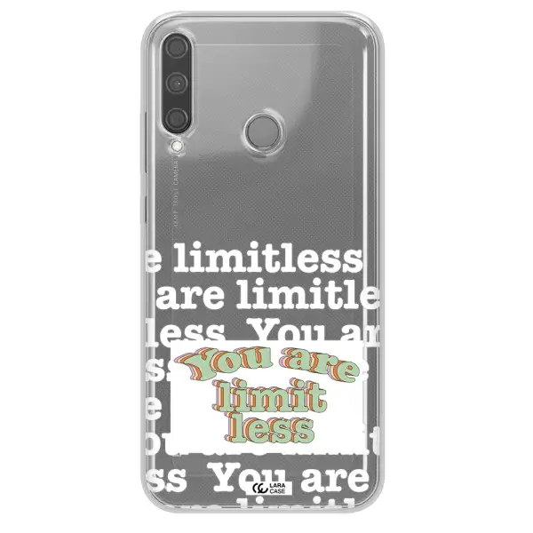 Limitless Huawei P40 Lite E Clear TPU Case