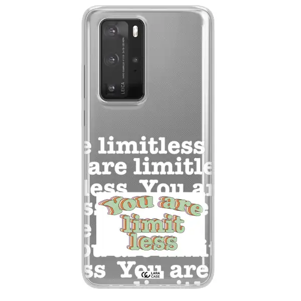 Limitless Huawei P40 Pro Clear TPU Case