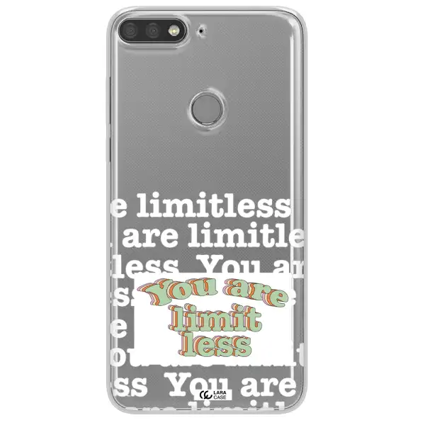 Limitless Huawei Y7 Prime 2018 Clear TPU Case