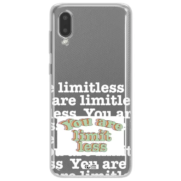 Limitless Samsung A02 Clear TPU Case
