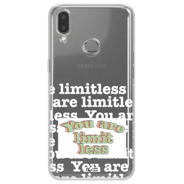 Limitless Samsung A10S Clear TPU Case