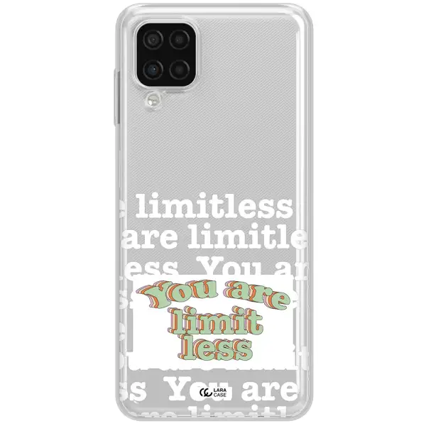 Limitless Samsung A12 4g Clear TPU Case