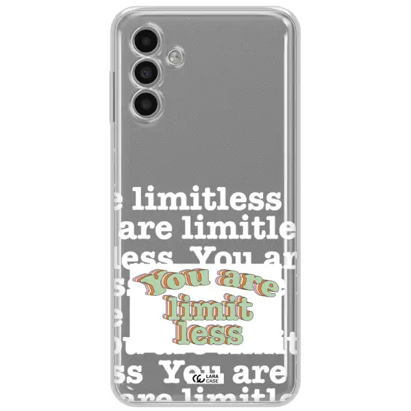 Limitless Samsung A13 5G Clear Tpu Case