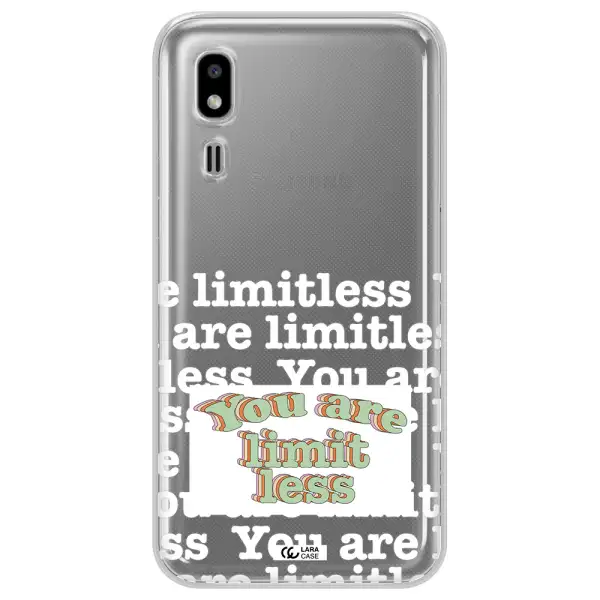 Limitless Samsung A2 Core Clear TPU Case