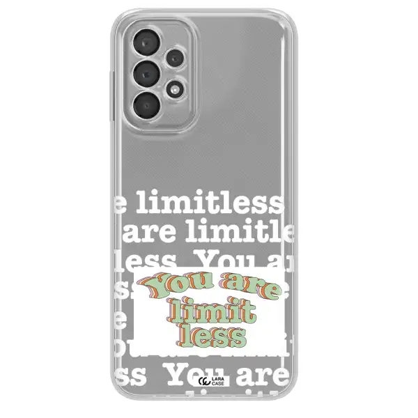 Limitless Samsung A23 5G Clear Tpu Case