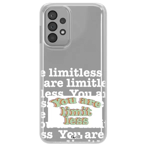 Limitless Samsung A23 Clear TPU Case