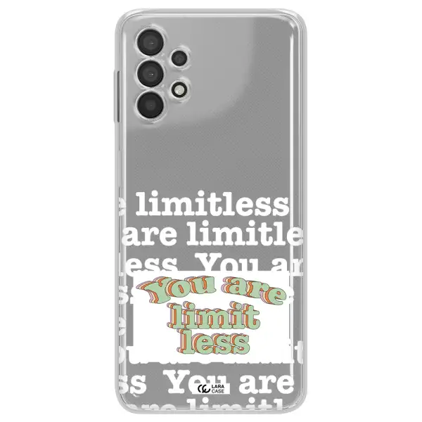 Limitless Samsung A32 Clear TPU Case