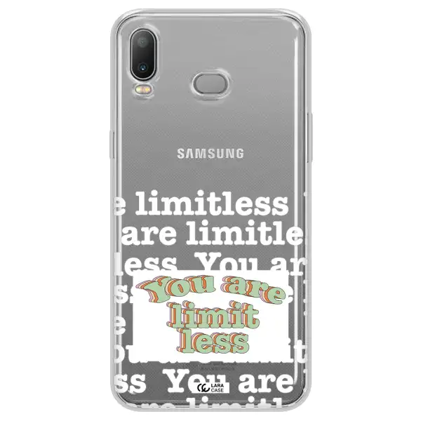 Limitless Samsung A6S Clear TPU Case