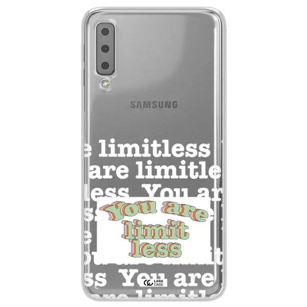 Limitless Samsung A7 2018 Clear TPU Case