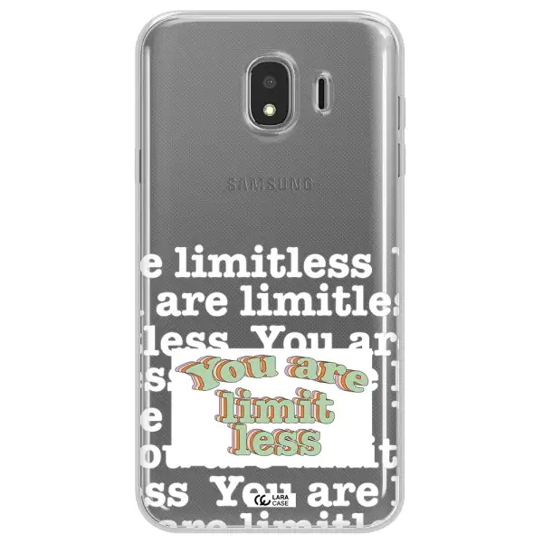 Limitless Samsung J4 Clear TPU Case