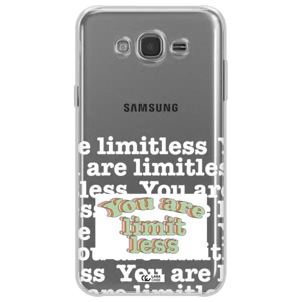 Limitless Samsung J7 Clear TPU Case