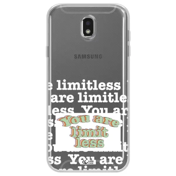 Limitless Samsung J7 Pro Clear TPU Case