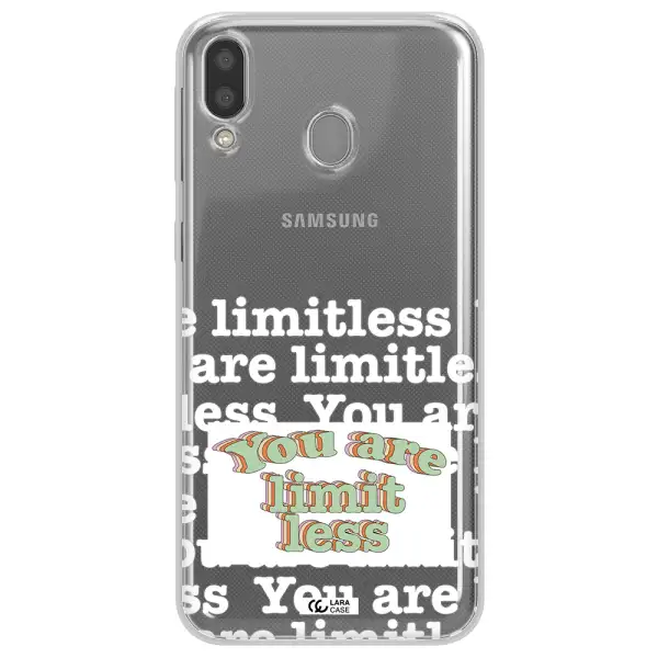 Limitless Samsung M20 Clear TPU Case