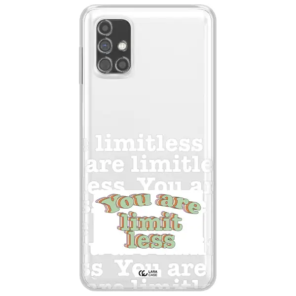 Limitless Samsung M31S Clear TPU Case
