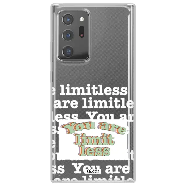 Limitless Samsung Note 20 Ultra Clear TPU Case