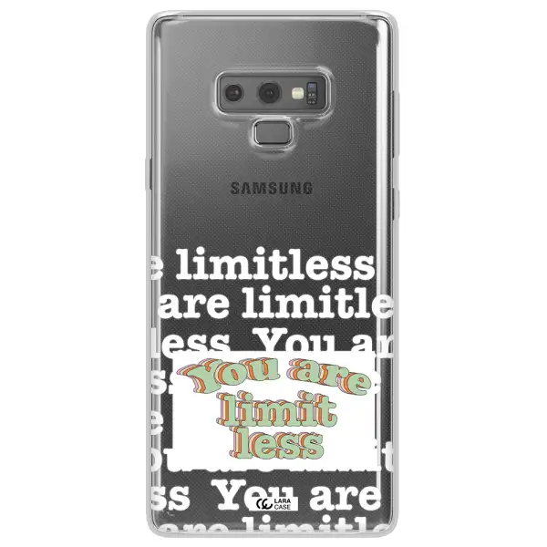 Limitless Samsung Note 9 Clear TPU Case