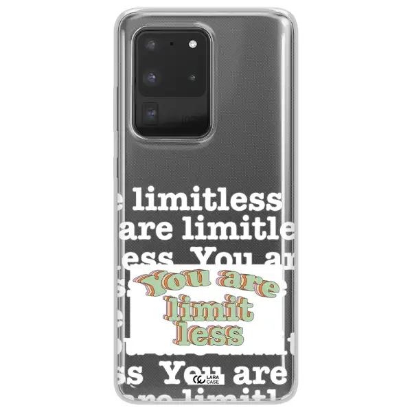 Limitless Samsung S20 Ultra Clear TPU Case