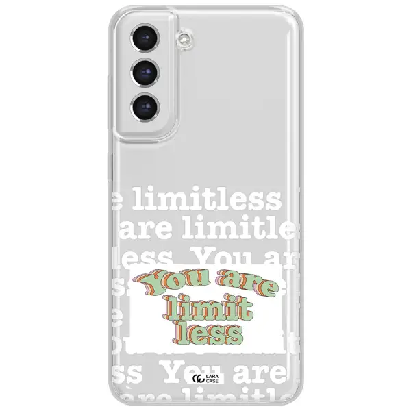 Limitless Samsung S21 Fe Clear Tpu Case