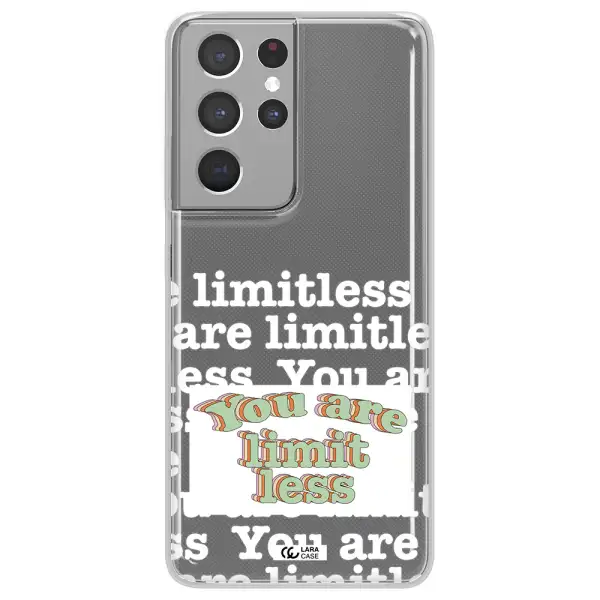 Limitless Samsung S21 Ultra Clear TPU Case