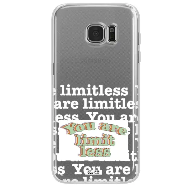 Limitless Samsung S7 Edge Clear TPU Case