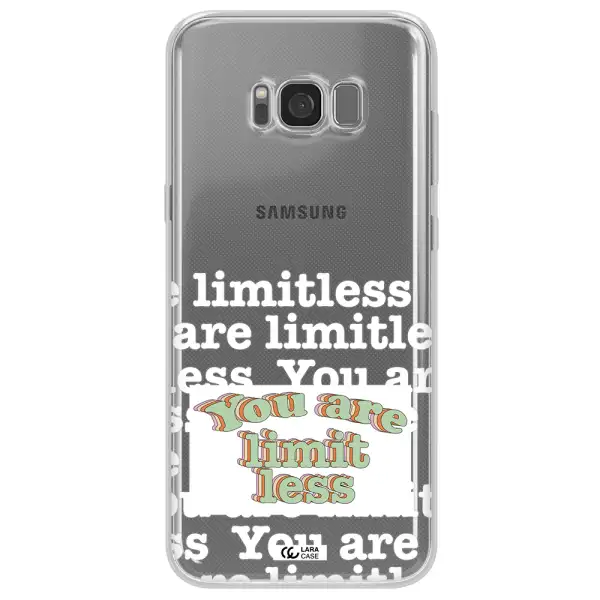 Limitless Samsung S8 Plus Clear TPU Case