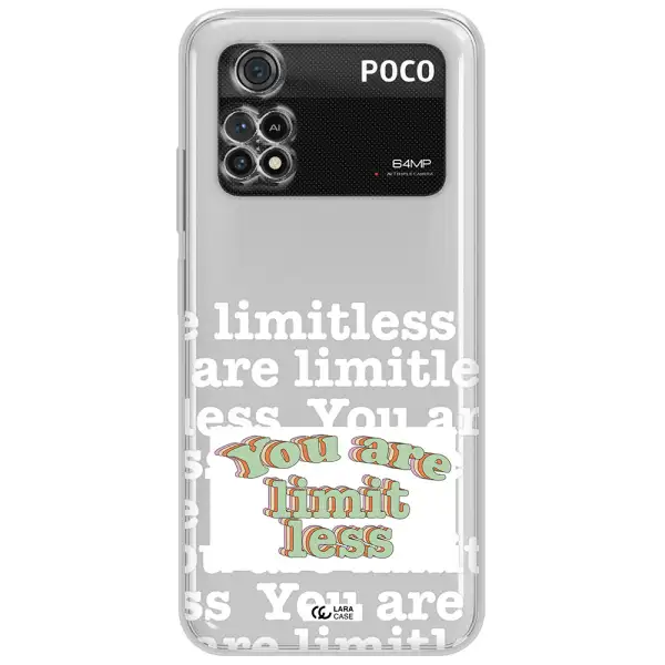 Limitless Xiaomi Poco M4 Pro 4G Clear Tpu Case