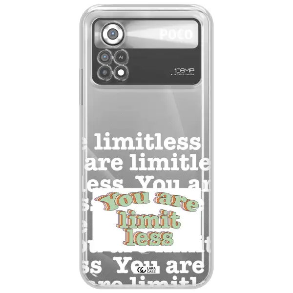 Limitless Xiaomi Poco X4 Pro Clear TPU Case