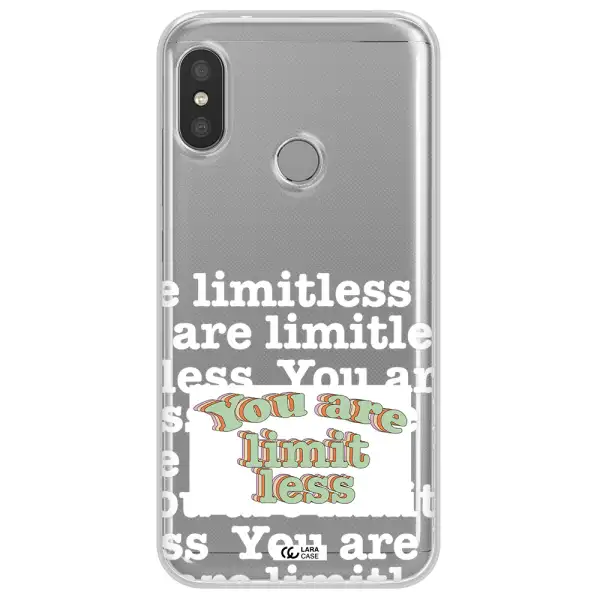 Limitless Xiaomi Redmi 6 Pro Clear TPU Case