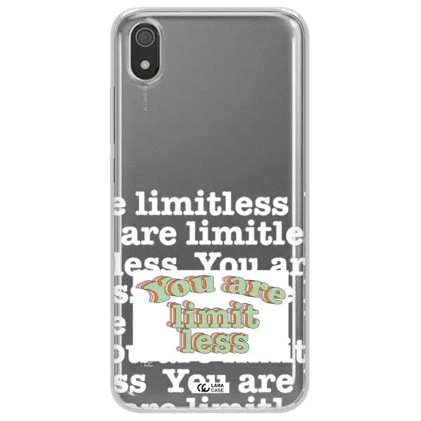 Limitless Xiaomi Redmi 7A Clear TPU Case