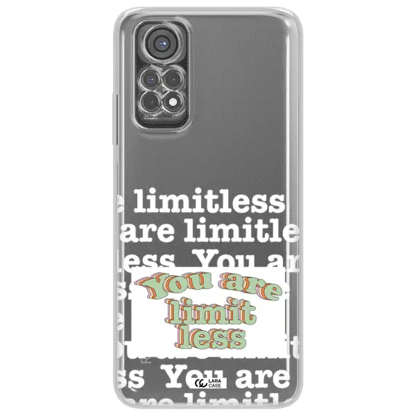 Limitless Xiaomi Redmi Note 11S Clear Tpu Case