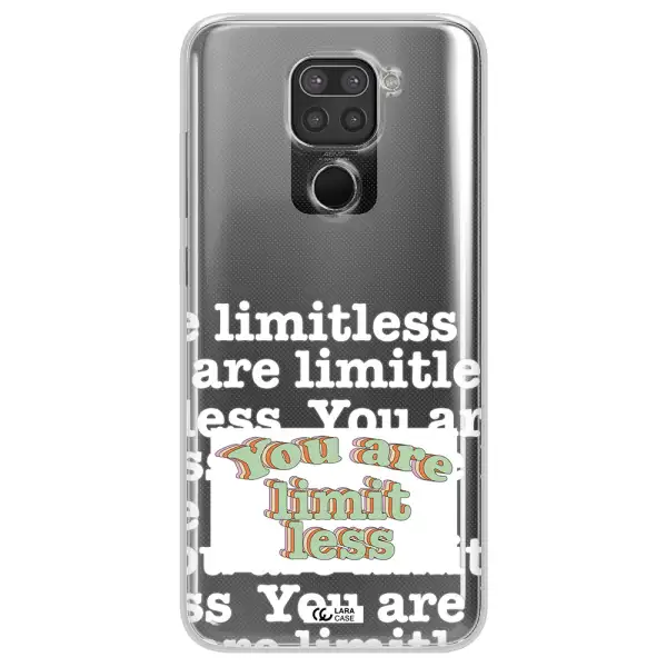 Limitless Xiaomi Redmi Note 9 Clear TPU Case
