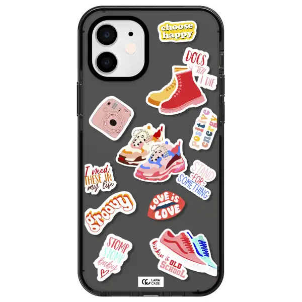 Positive Energy Apple iPhone 11 impact Smoke Black Case